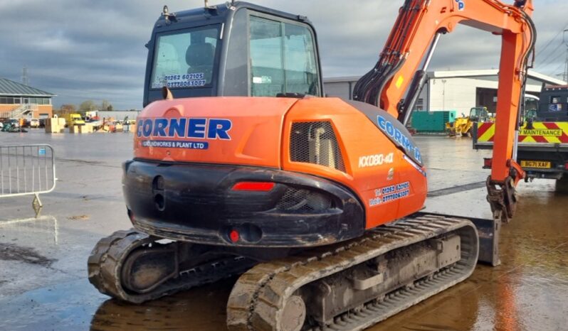 2018 Kubota KX080-4A 6 Ton+ Excavators For Auction: Leeds – 22nd, 23rd, 24th & 25th January 25 @ 8:00am full