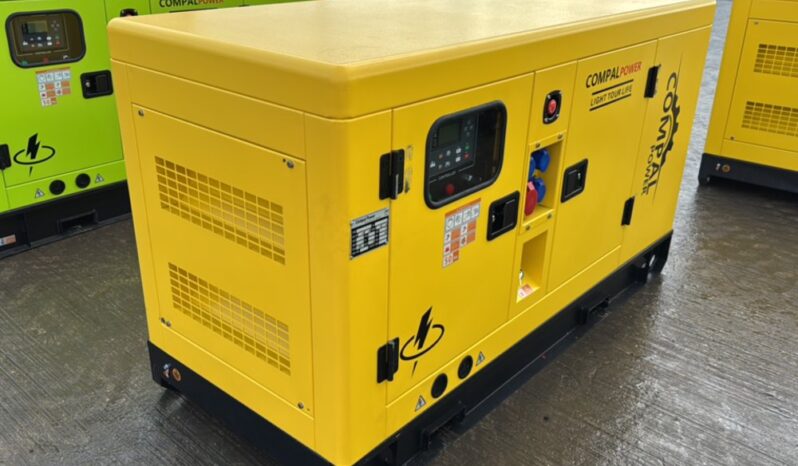 Unused 2024 Compal Power VG-R30 Generators For Auction: Leeds – 22nd, 23rd, 24th & 25th January 25 @ 8:00am