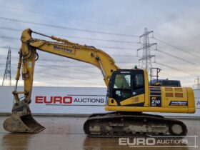 2019 Komatsu PC210LCi-11 20 Ton+ Excavators For Auction: Leeds – 22nd, 23rd, 24th & 25th January 25 @ 8:00am full