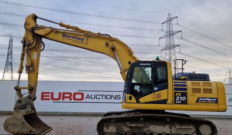 2019 Komatsu PC210LCi-11 20 Ton+ Excavators For Auction: Leeds – 22nd, 23rd, 24th & 25th January 25 @ 8:00am full