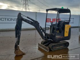 2015 Volvo EC15C Mini Excavators For Auction: Leeds – 22nd, 23rd, 24th & 25th January 25 @ 8:00am