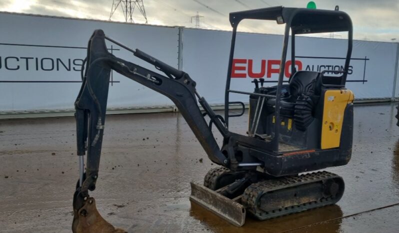 2015 Volvo EC15C Mini Excavators For Auction: Leeds – 22nd, 23rd, 24th & 25th January 25 @ 8:00am