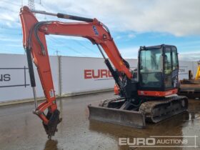 2018 Kubota KX080-4A 6 Ton+ Excavators For Auction: Leeds – 22nd, 23rd, 24th & 25th January 25 @ 8:00am