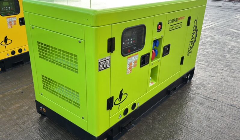 Unused 2024 Compal Power VG-R30 Generators For Auction: Leeds – 22nd, 23rd, 24th & 25th January 25 @ 8:00am