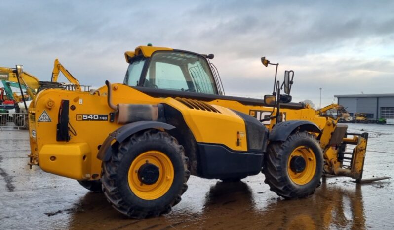 2018 JCB 540-140 Hi Viz Telehandlers For Auction: Leeds – 22nd, 23rd, 24th & 25th January 25 @ 8:00am full