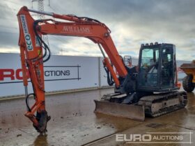 2018 Hitachi ZX85USB-5A 6 Ton+ Excavators For Auction: Leeds – 22nd, 23rd, 24th & 25th January 25 @ 8:00am