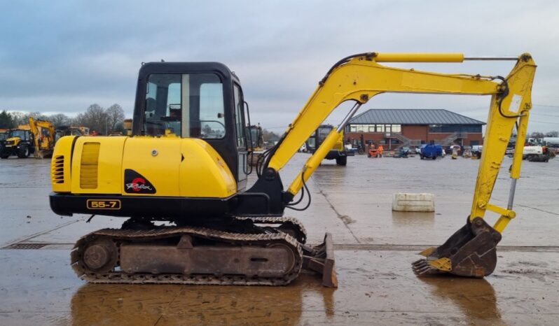 Hyundai R55-7 Mini Excavators For Auction: Leeds – 22nd, 23rd, 24th & 25th January 25 @ 8:00am full