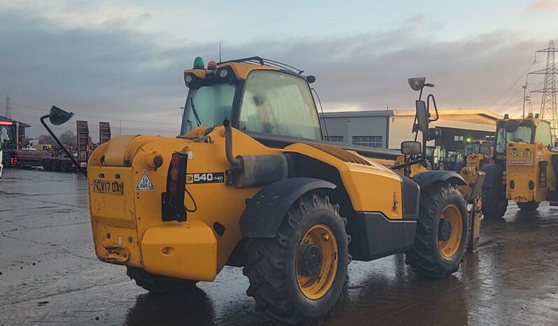 2017 JCB 540-140 Hi Viz Telehandlers For Auction: Leeds – 22nd, 23rd, 24th & 25th January 25 @ 8:00am full