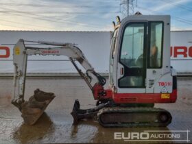 2012 Takeuchi TB016 Mini Excavators For Auction: Leeds – 22nd, 23rd, 24th & 25th January 25 @ 8:00am full