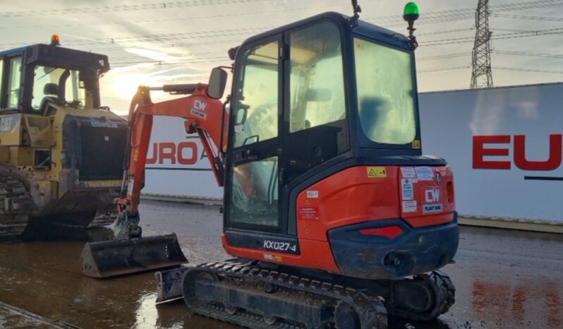 2020 Kubota KX027-4 Mini Excavators For Auction: Leeds – 22nd, 23rd, 24th & 25th January 25 @ 8:00am full