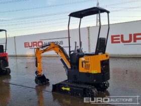 Unused 2024 JPC HT12 Micro Excavators For Auction: Leeds – 22nd, 23rd, 24th & 25th January 25 @ 8:00am full