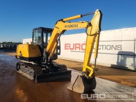 Hyundai R55-7 Mini Excavators For Auction: Dromore – 21st & 22nd February 2025 @ 9:00am For Auction on 2025-02-22 full