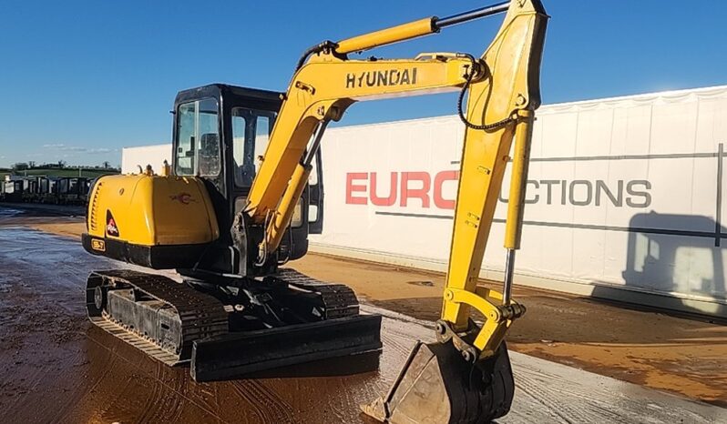 Hyundai R55-7 Mini Excavators For Auction: Dromore – 21st & 22nd February 2025 @ 9:00am For Auction on 2025-02-22 full