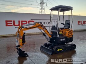 Unused 2024 Captok CK16S Micro Excavators For Auction: Leeds – 22nd, 23rd, 24th & 25th January 25 @ 8:00am