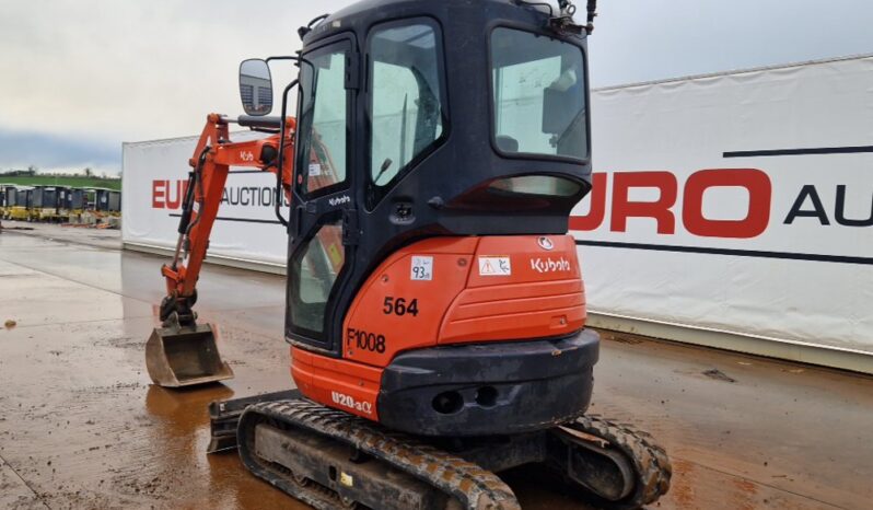 2016 Kubota U20-3EU Mini Excavators For Auction: Dromore – 21st & 22nd February 2025 @ 9:00am For Auction on 2025-02-22 full