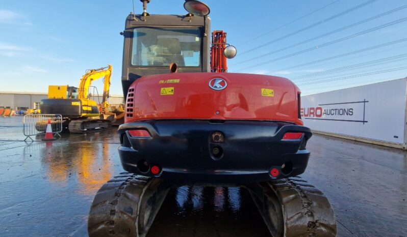 2019 Kubota KX080-4A 6 Ton+ Excavators For Auction: Leeds – 22nd, 23rd, 24th & 25th January 25 @ 8:00am full