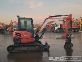 2016 Kubota U48-4 Mini Excavators For Auction: Leeds – 22nd, 23rd, 24th & 25th January 25 @ 8:00am full