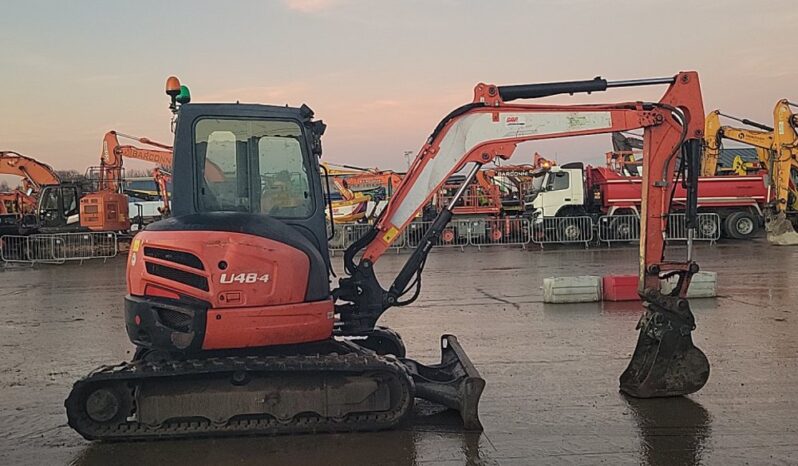 2016 Kubota U48-4 Mini Excavators For Auction: Leeds – 22nd, 23rd, 24th & 25th January 25 @ 8:00am full