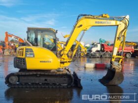 2014 Komatsu PC80MR-3 6 Ton+ Excavators For Auction: Leeds – 22nd, 23rd, 24th & 25th January 25 @ 8:00am full