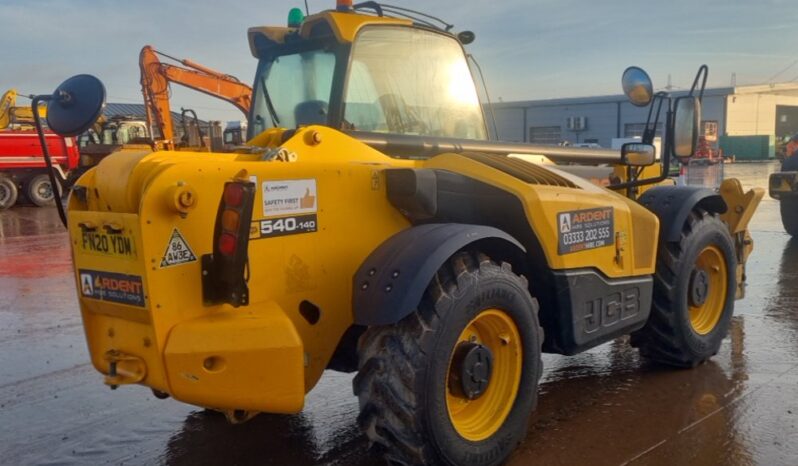 2020 JCB 540-140 Hi Viz Telehandlers For Auction: Leeds – 22nd, 23rd, 24th & 25th January 25 @ 8:00am full