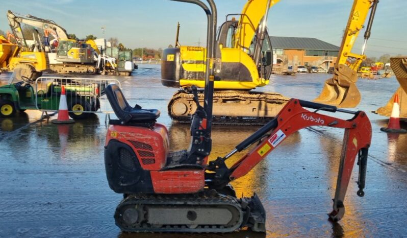 2016 Kubota K008-3 Micro Excavators For Auction: Leeds – 22nd, 23rd, 24th & 25th January 25 @ 8:00am full