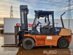 Doosan D70S-5 Forklifts For Auction: Leeds – 22nd, 23rd, 24th & 25th January 25 @ 8:00am full