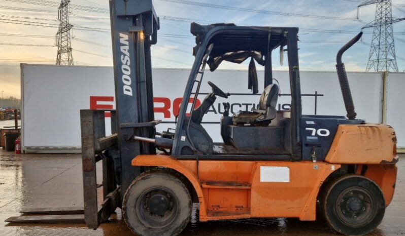 Doosan D70S-5 Forklifts For Auction: Leeds – 22nd, 23rd, 24th & 25th January 25 @ 8:00am full