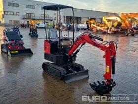 Unused 2024 JPC HT12 Micro Excavators For Auction: Leeds – 22nd, 23rd, 24th & 25th January 25 @ 8:00am full