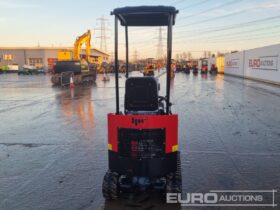 Unused 2024 JPC HT12 Micro Excavators For Auction: Leeds – 22nd, 23rd, 24th & 25th January 25 @ 8:00am full