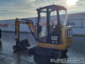 2013 CAT 301.7D Mini Excavators For Auction: Leeds – 22nd, 23rd, 24th & 25th January 25 @ 8:00am full