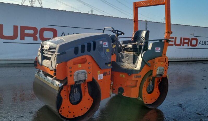 2015 Hamm HD13VV Rollers For Auction: Leeds – 22nd, 23rd, 24th & 25th January 25 @ 8:00am