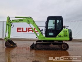 Hyundai R60-7 6 Ton+ Excavators For Auction: Dromore – 21st & 22nd February 2025 @ 9:00am For Auction on 2025-02-22 full