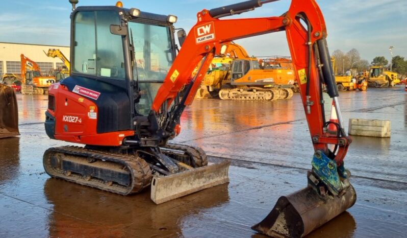 2020 Kubota KX027-4 Mini Excavators For Auction: Leeds – 22nd, 23rd, 24th & 25th January 25 @ 8:00am full