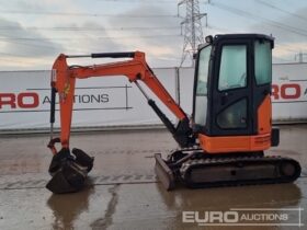 2017 Hitachi ZX26U-5A CR Mini Excavators For Auction: Leeds – 22nd, 23rd, 24th & 25th January 25 @ 8:00am