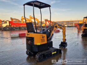 Unused 2024 JPC HT12 Micro Excavators For Auction: Leeds – 22nd, 23rd, 24th & 25th January 25 @ 8:00am full