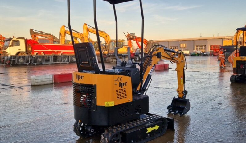 Unused 2024 JPC HT12 Micro Excavators For Auction: Leeds – 22nd, 23rd, 24th & 25th January 25 @ 8:00am full