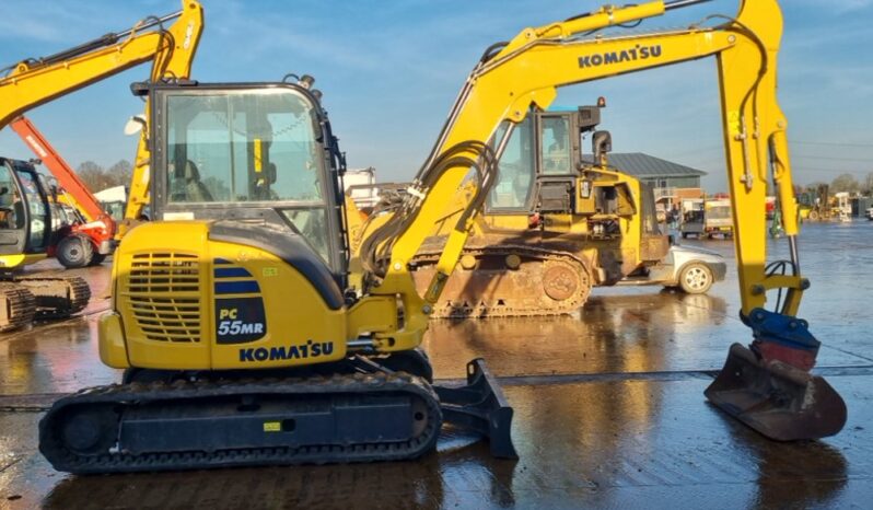 2019 Komatsu PC55MR-5M0 Mini Excavators For Auction: Leeds – 22nd, 23rd, 24th & 25th January 25 @ 8:00am full