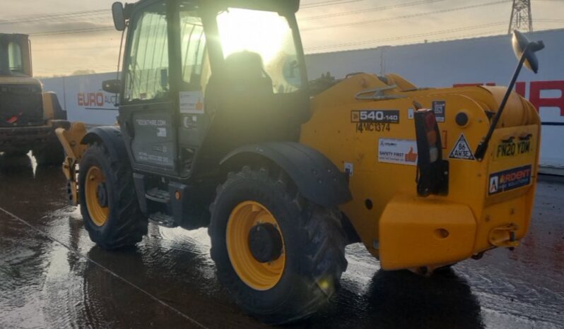 2020 JCB 540-140 Hi Viz Telehandlers For Auction: Leeds – 22nd, 23rd, 24th & 25th January 25 @ 8:00am full