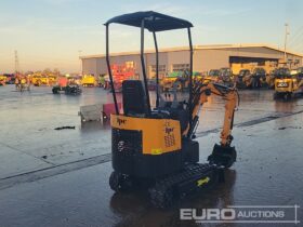 Unused 2024 JPC HT12 Micro Excavators For Auction: Leeds – 22nd, 23rd, 24th & 25th January 25 @ 8:00am full