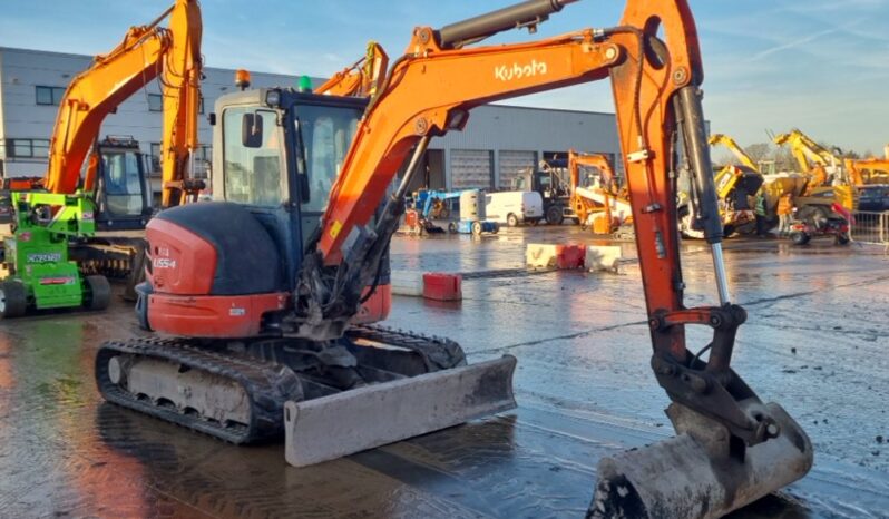 2013 Kubota U55-4 Mini Excavators For Auction: Leeds – 22nd, 23rd, 24th & 25th January 25 @ 8:00am full