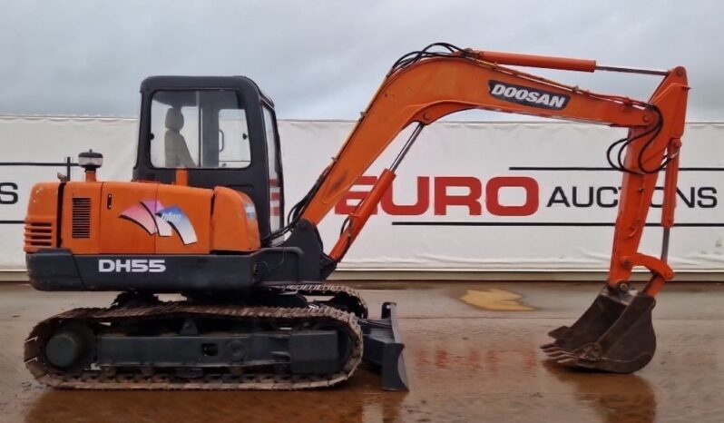 Doosan DH55-V Mini Excavators For Auction: Dromore – 21st & 22nd February 2025 @ 9:00am For Auction on 2025-02-22 full