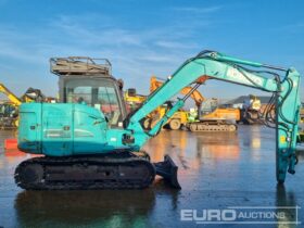 2014 Kobelco SK85MSR-3E 6 Ton+ Excavators For Auction: Leeds – 22nd, 23rd, 24th & 25th January 25 @ 8:00am full