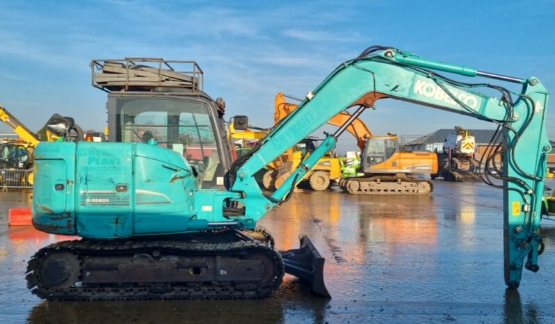 2014 Kobelco SK85MSR-3E 6 Ton+ Excavators For Auction: Leeds – 22nd, 23rd, 24th & 25th January 25 @ 8:00am full