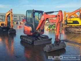 2015 Kubota U27-4 Mini Excavators For Auction: Leeds – 22nd, 23rd, 24th & 25th January 25 @ 8:00am full