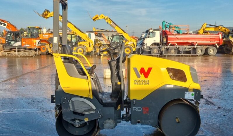 2020 Wacker Neuson RD18-80 Rollers For Auction: Leeds – 22nd, 23rd, 24th & 25th January 25 @ 8:00am full