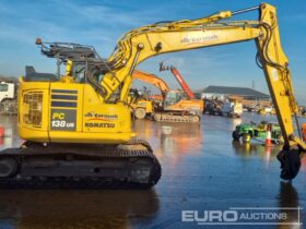 2017 Komatsu PC138US-11 10 Ton+ Excavators For Auction: Leeds – 22nd, 23rd, 24th & 25th January 25 @ 8:00am full