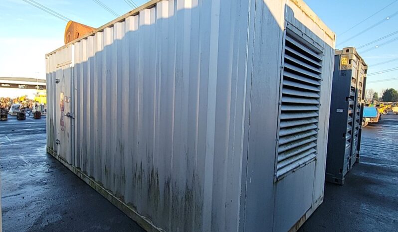 Brushless  20′ x 8′ Containerised 290kVA Generator, 6 Cylinder Engine Generators For Auction: Leeds – 22nd, 23rd, 24th & 25th January 25 @ 8:00am