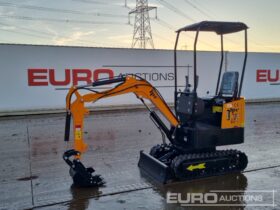 Unused 2024 JPC HT12 Micro Excavators For Auction: Leeds – 22nd, 23rd, 24th & 25th January 25 @ 8:00am