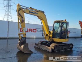 2014 Komatsu PC80MR-3 6 Ton+ Excavators For Auction: Leeds – 22nd, 23rd, 24th & 25th January 25 @ 8:00am