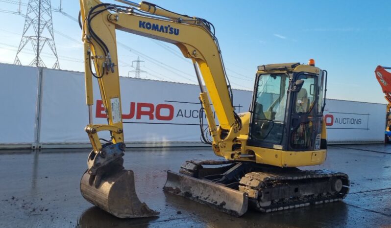 2014 Komatsu PC80MR-3 6 Ton+ Excavators For Auction: Leeds – 22nd, 23rd, 24th & 25th January 25 @ 8:00am